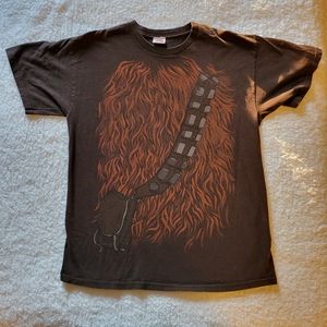 Men's Medium Star Wars Chewbacca Tee T-shirt